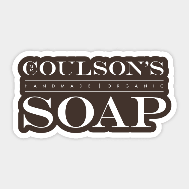 Coulson's Soap Sticker by Heyday Threads